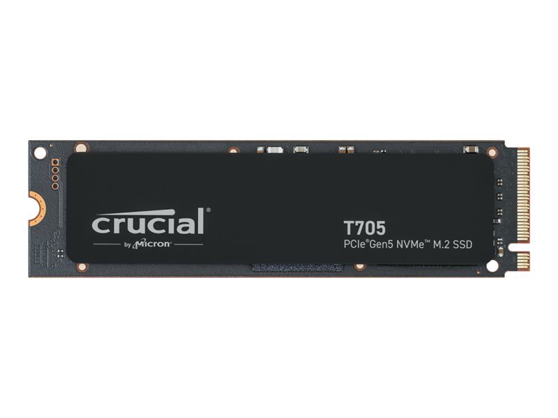 Crucial T705 - Ssd - Krypteret - 4 Tb - Intern - M.2 2280 - Pci Express 5.0 (Nvme) - Tcg Opal Encryption 2.01