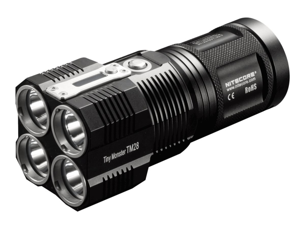 NITECORE Tiny Monster TM28 - Tactical flashlight - LED - hvitt lys