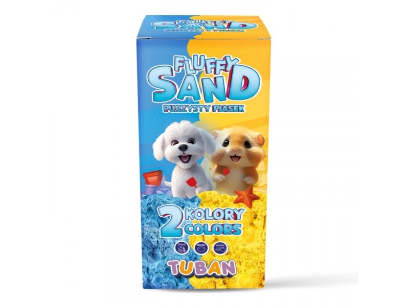 Flauschiger Sand - Blau Und Gelb