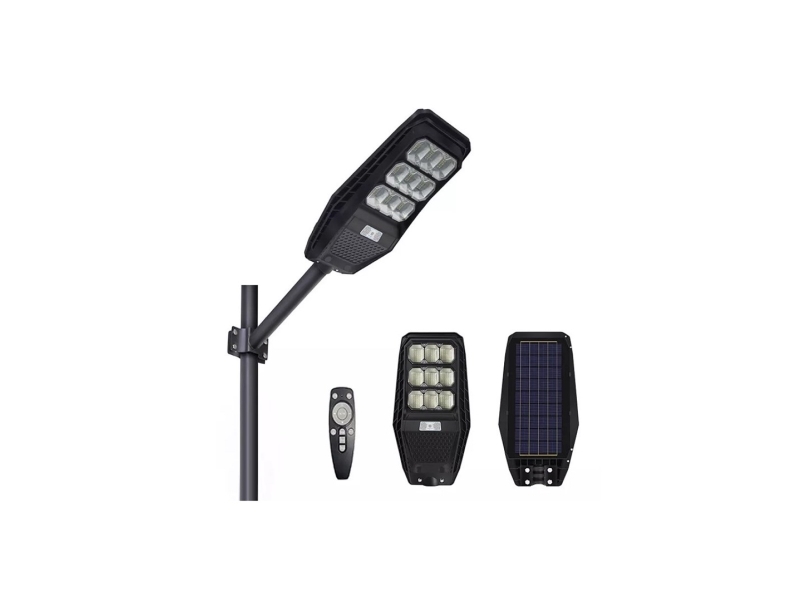 Pioneer 120W Solarlampe + Panel 10W + 12000Mah + Pilot &Amp Bewegungssensor