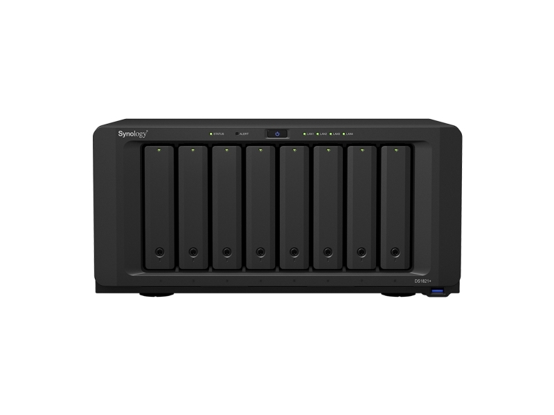 Synology Disk Station DS1821+ - NAS-server - SATA 6Gb/s - iSCSI support