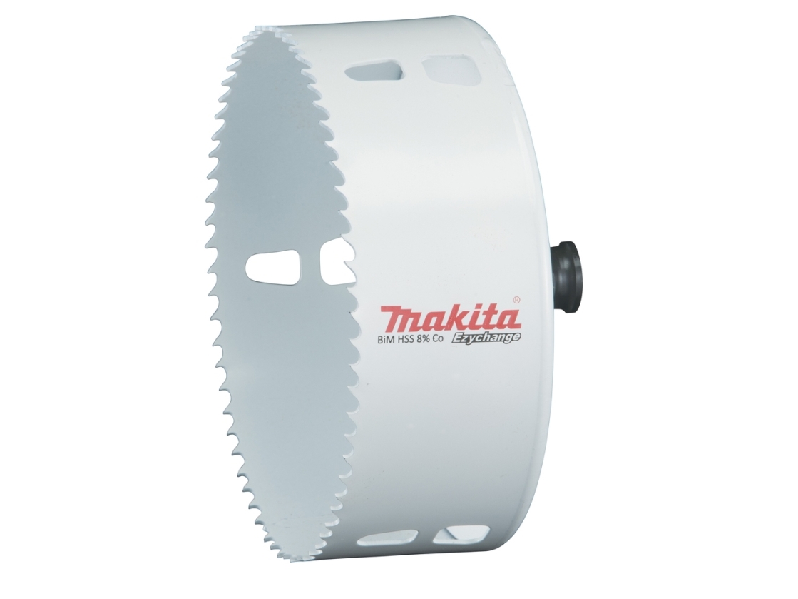 Makita E-04042, Yksi, Pora, Terästä, Alumiini, Muovi, Puu, Ruostumaton teräs, Valkoinen, Kaksoismetalli, 4,4 cm
