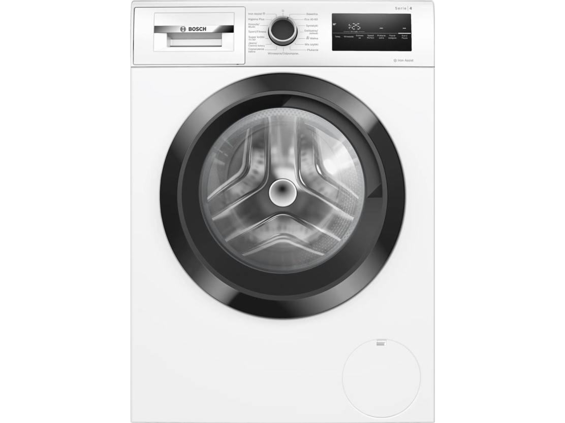 Bosch - Vaskemaskine - Højde: 85 Cm - Frontbetjening - 9 Kg - 1351 Rpm