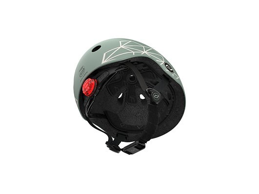 Scoot & Ride-hj&auml;lm XXS-S Green Lines