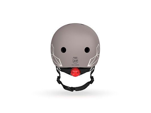 Scoot & Ride cykelhjelm Kask XXS-S Brown Lines