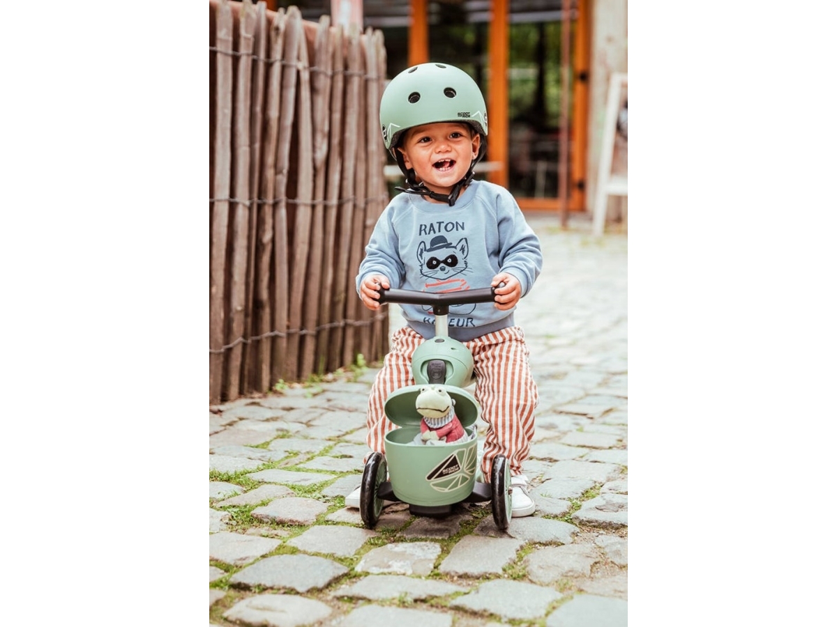 Scoot & Ride Highwaykick 1 Lifestyle 2w1 Green Lines 96604