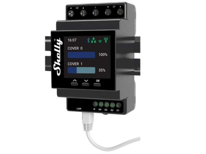 Shelly Pro Series - - trådlös - 802.11b/g/n - 2400 - 2495 MHz | Smarta hem - Märken - Shelly | GameStuff