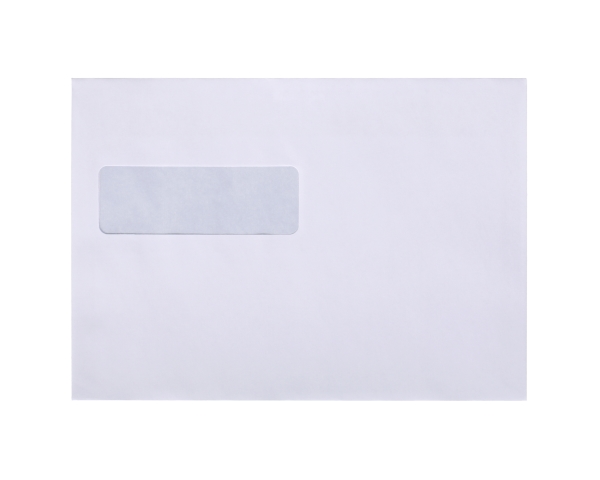 Bong Mailman - Briefumschlag - International C5 (162 X 229 Mm) - Brieftasche - Offene Seite - Selbstklebend (Peel &Amp Seal) - 1 Fenster - Bedruckbar