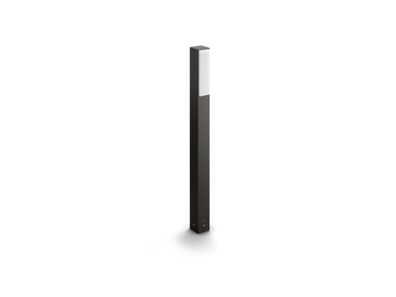 Philips Stratosphere Søjlelampe 3,8 W, Udendørs Piedestal/Postbelysning, Anthracit, Aluminium, Ip44, Have, Terrasse, I
