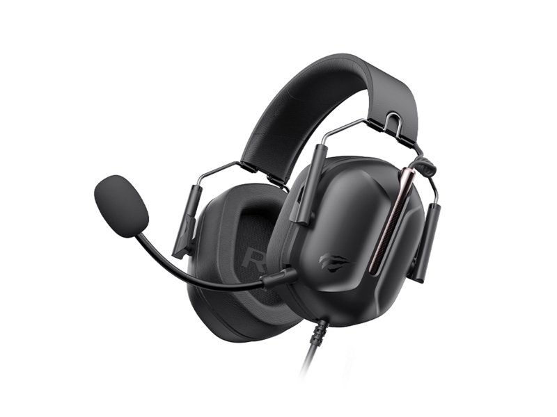 Havit H2033d Gaming Kulaklik Siyah, Kabel & Trådløs, Spil, 20 - 20000 Hz, 365 G, Headset, Sort