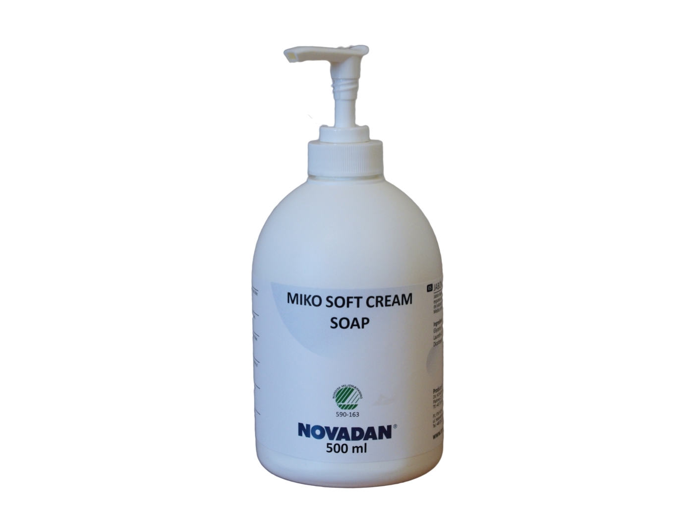 Cremesæbe Miko Soft Cream Soap 500 Ml Pumpeflaske