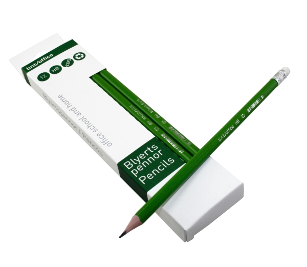 Pencil, Bnt Bnt/Office, Sort - (12 Stk.)