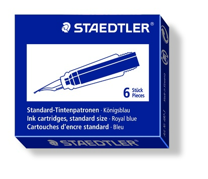 Refill, Staedtler, 480, Blå Pakke A 3 Stk