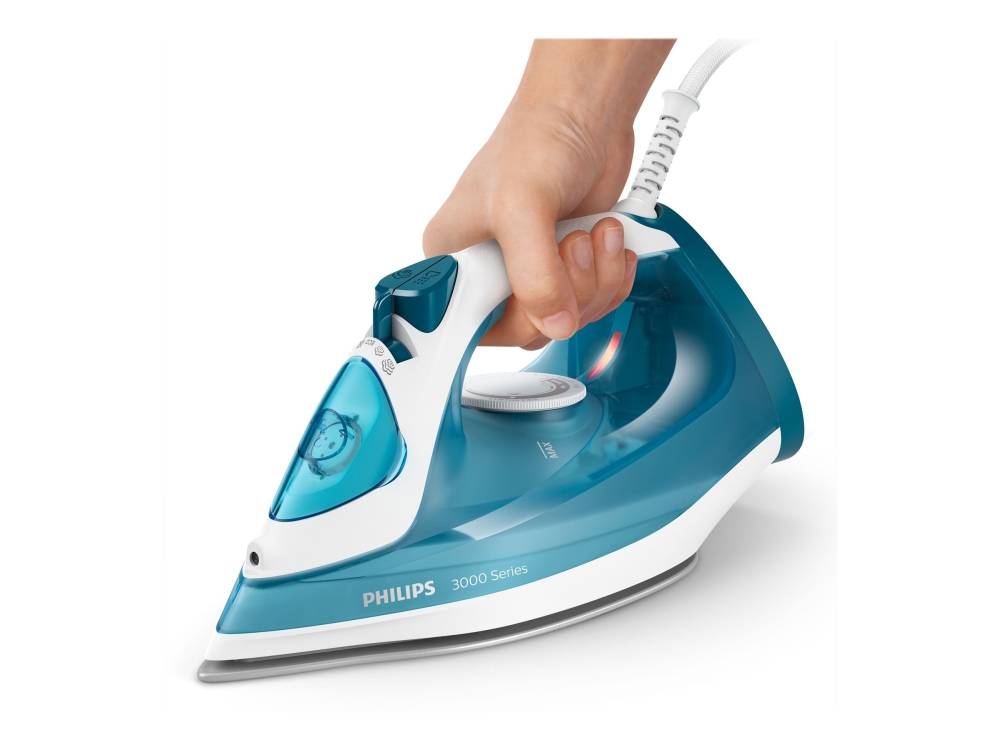 Philips 3000 Series Dst3011 - Dampstrygejern - Såleplade: Keramik - 2100 W