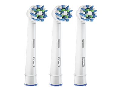 Oral-B Cross Action 4 pack - Sæt til udskiftning af børstehoved - til tandbørste (pakke med 4)
