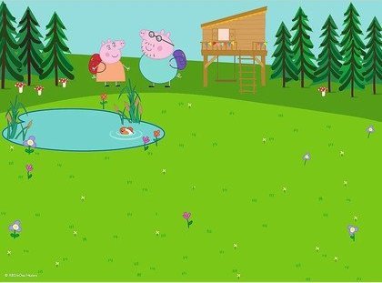 Trefl Magnetisk Puslespil Peppa Pig Peppy, Grise Peppa