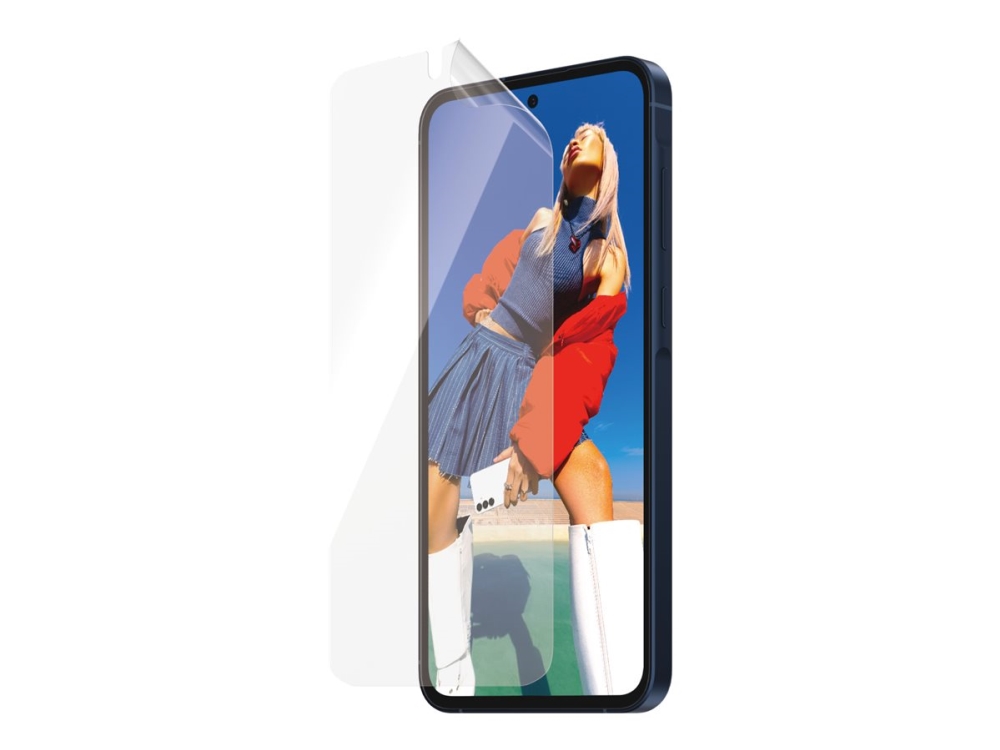 PanzerGlass Matrix - Skærmbeskytter for mobiltelefon - ultrabred pasform med AlignerKit - film - for Samsung Galaxy A55