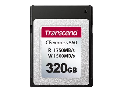 Transcend Cfexpress 860 Flashhukommelseskort 320 Gb Cfexpress Type B