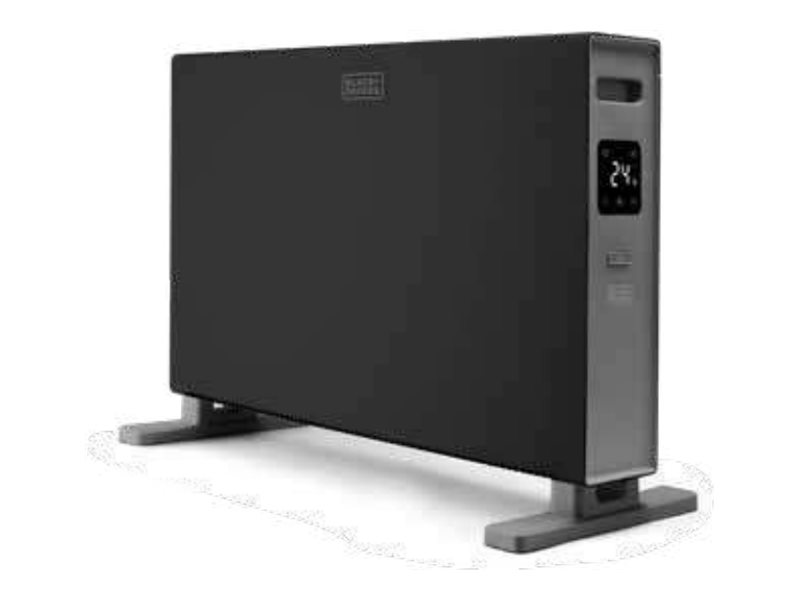 Black &amp Decker BXCSH2001E, Inomhus, Golv, Svart, 2000 W, 20 m², 230 mm | Uppvärmningsanordningar | GameStuff