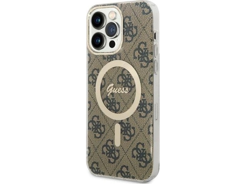 Guess Guhmp14xh4stw Iphone 14 Pro Max 6.7" Brunt/Brunt Hardcase 4G Magsafe