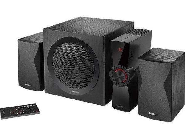 Edifier Cx7 Computer-Lautsprecher 2. Mit Sound-Verstärker, Schwarz
