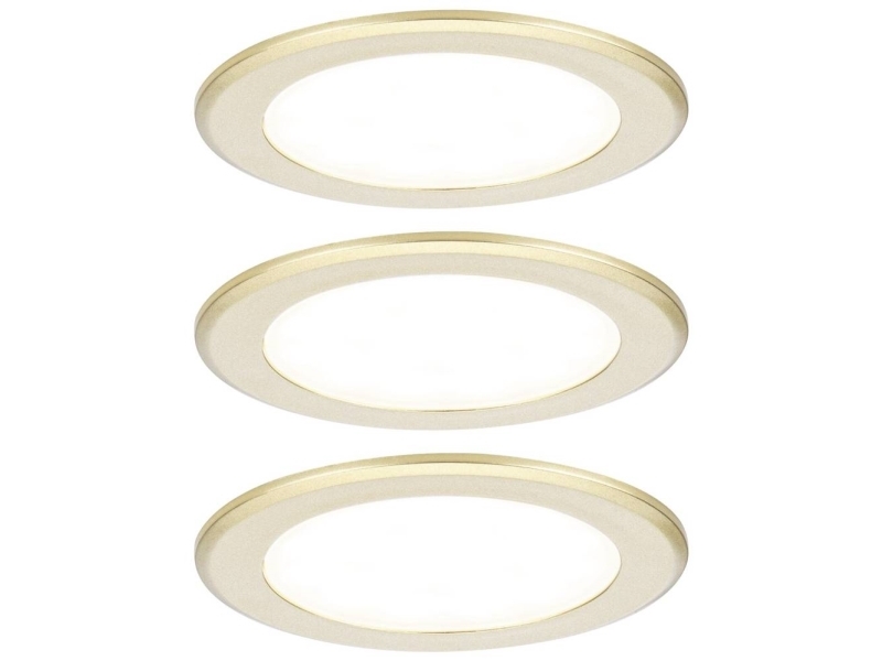 Paulmann Led Skåplampa Led Rgb 2 5 W Varmvit Guld Matt