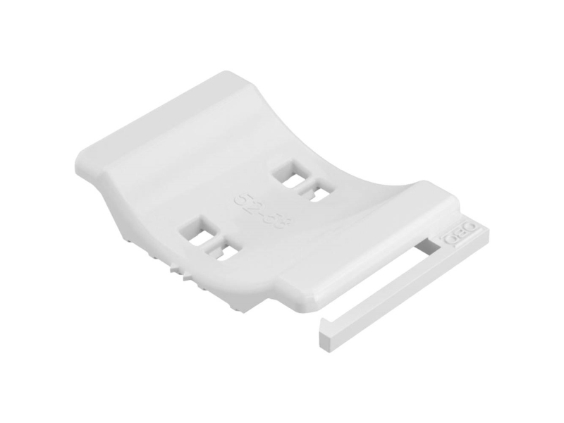 OBO Tryckfördelare universal typ UW, kabel Ø 5258 mm polyeten ljusgrå Ral 7035, Bredd 63,5 mm, Höjd 11,8 mm, Längd 40 mm.