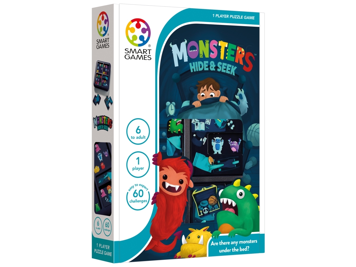 SmartGames Monsters Hide & Seek, Tankepussel, 6 År