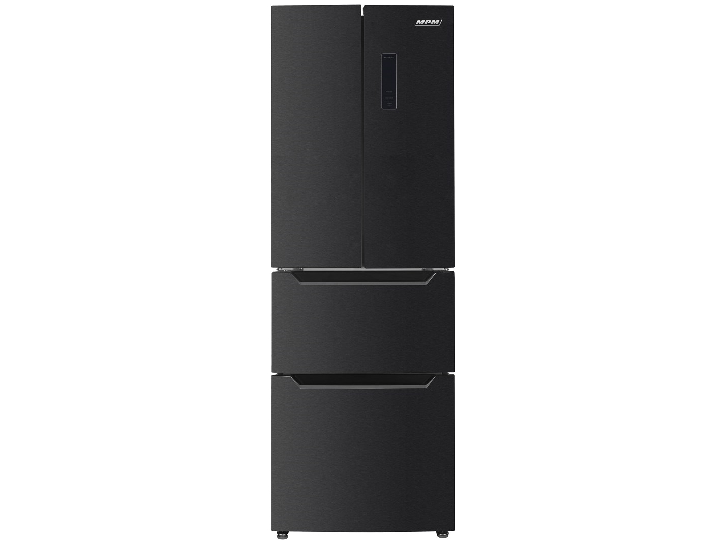 Kühl-Gefrierkombination Mit Französischer Tür Mpm-351-Sbf-07 Night Inox