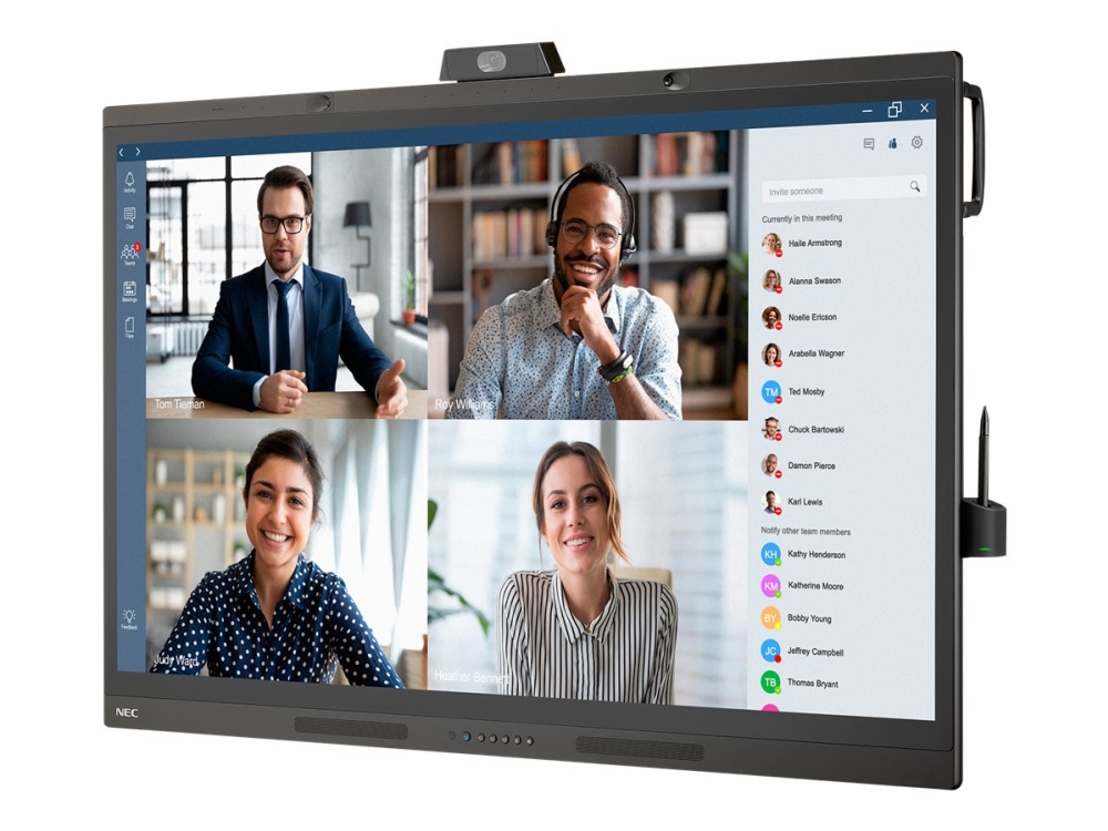 Nec Wd551, 139,7 Cm (55 Zoll), 400 Cd/M², 1,073 Milliarden Farben, 3840 X 2160 Pixel, 4K Ultra Hd, Direct-Led