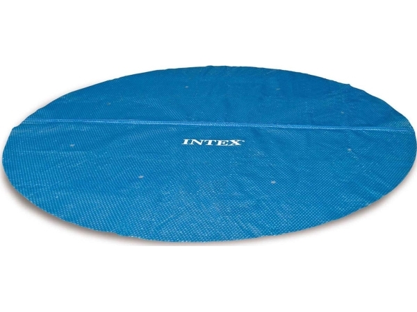 Intex 28010, Solafdækning Til Swimmingpool, Pool Over Jorden, Oppustelig Pool, Rund, Blå, Pvc, Polyethylen, 2,06 M
