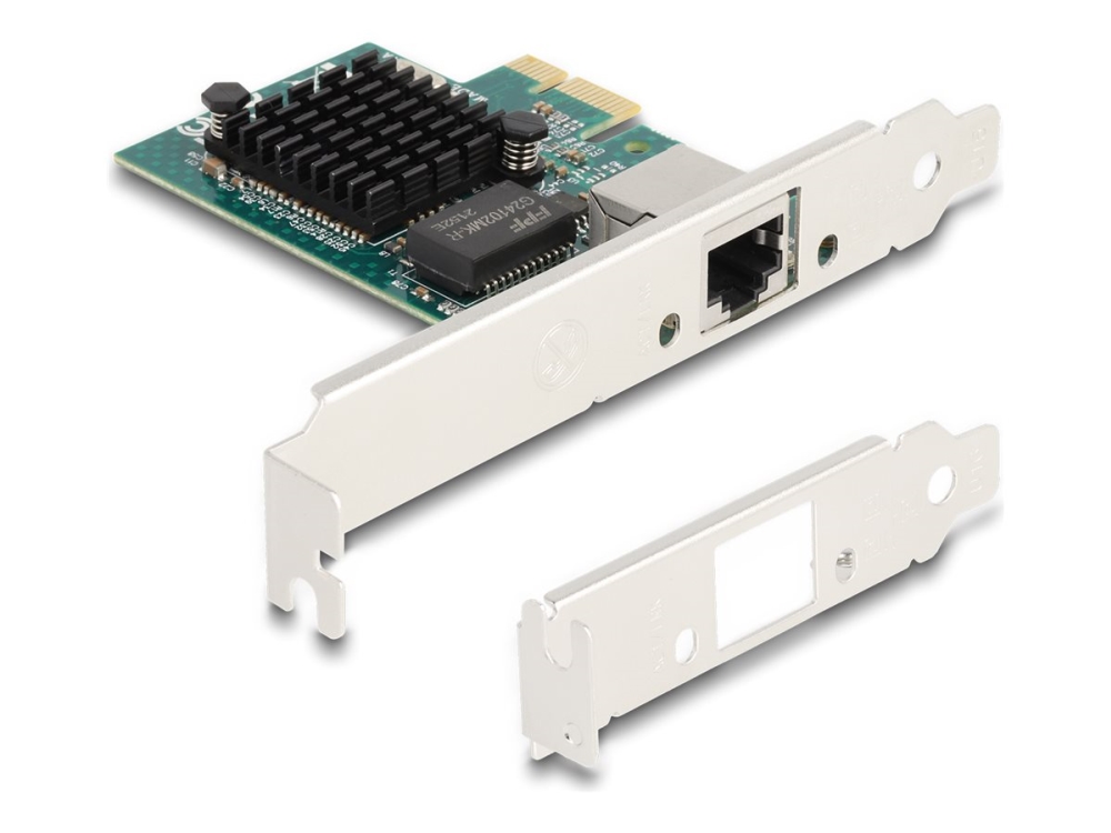 Delock - Netværksadapter - Pcie 1.1 Lavprofil - Gigabit Ethernet X 1