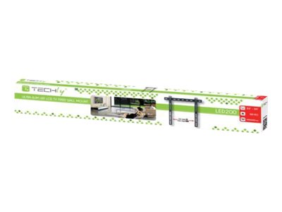Techly - Beslag - For Lcd Display - Sort - Skærmstørrelse: 23"-55" - Vægmonterbar