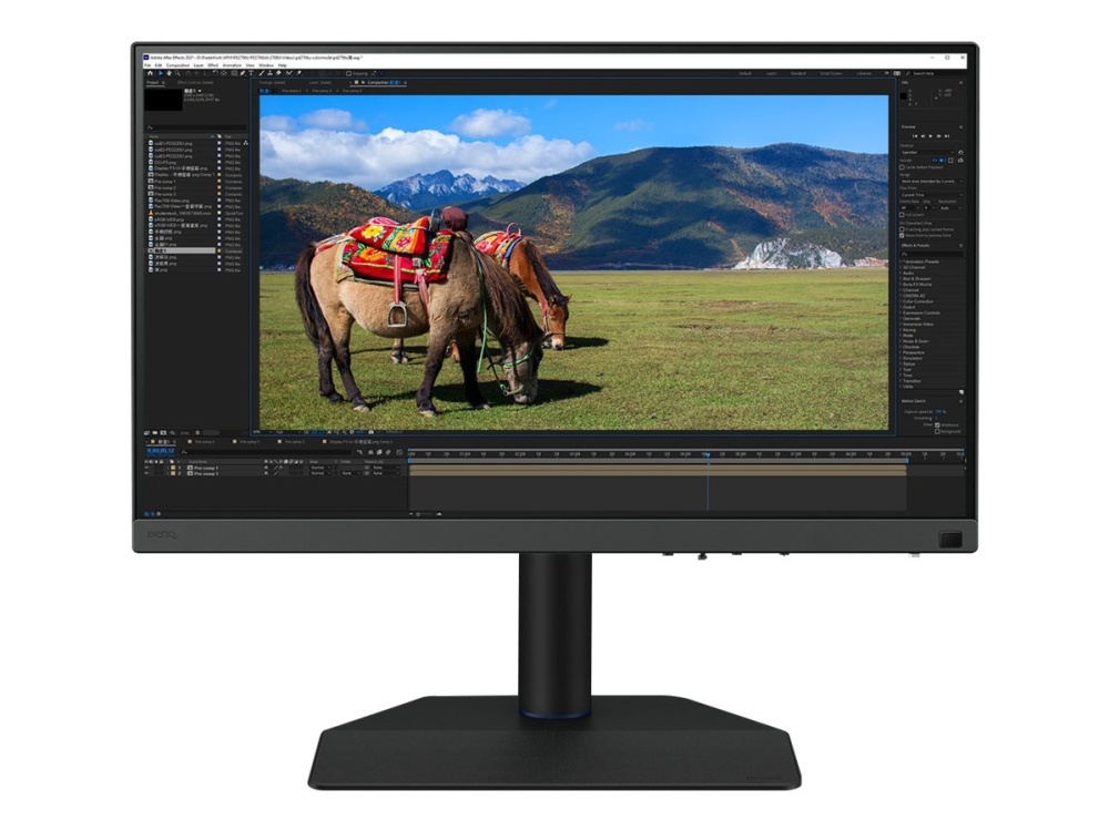 Benq Sw272u - Sw Serie - Led Display - 27" - 3840 X 2160 4K @ 60 Hz - Ips - 400 Cd/M² - 1000:1 - Hdr10, Hlg - 5 Ms - 2Xhdmi, Displayport, Usb-C