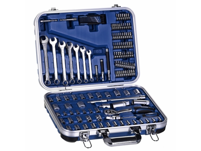 Scheppach Tb170 Schlüsselsatz Im Koffer - 135 Teile