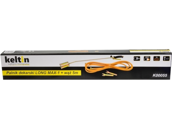 Geko tagbrænder LONG MAX-1 + 5 m slange (K00055)