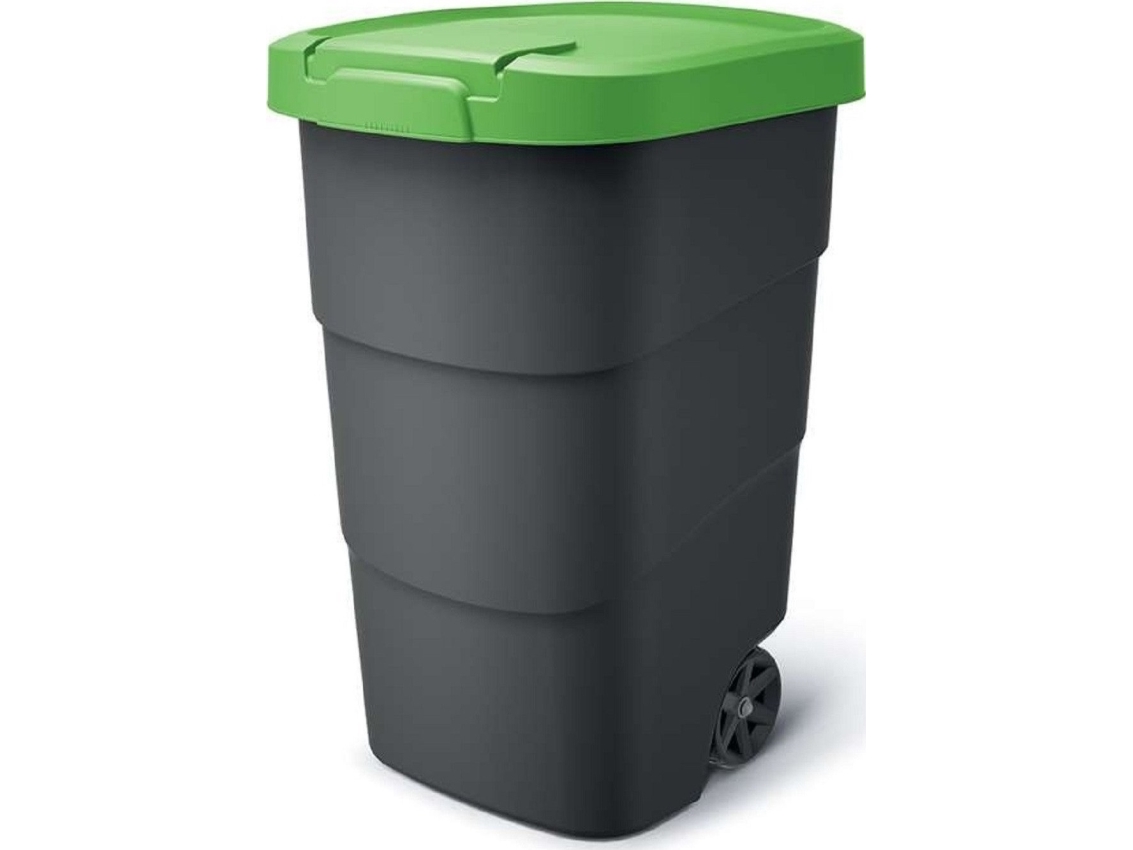 WHEELER avfallskorg för smide 110 L - grön | Trädgården - Jord & Växter - Växt Tillbehör | GameStuff