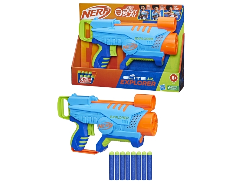Nerf Elite Jr. Explorer, Legetøjs sprængningstekniker, 6 År, 99 År, 330 g