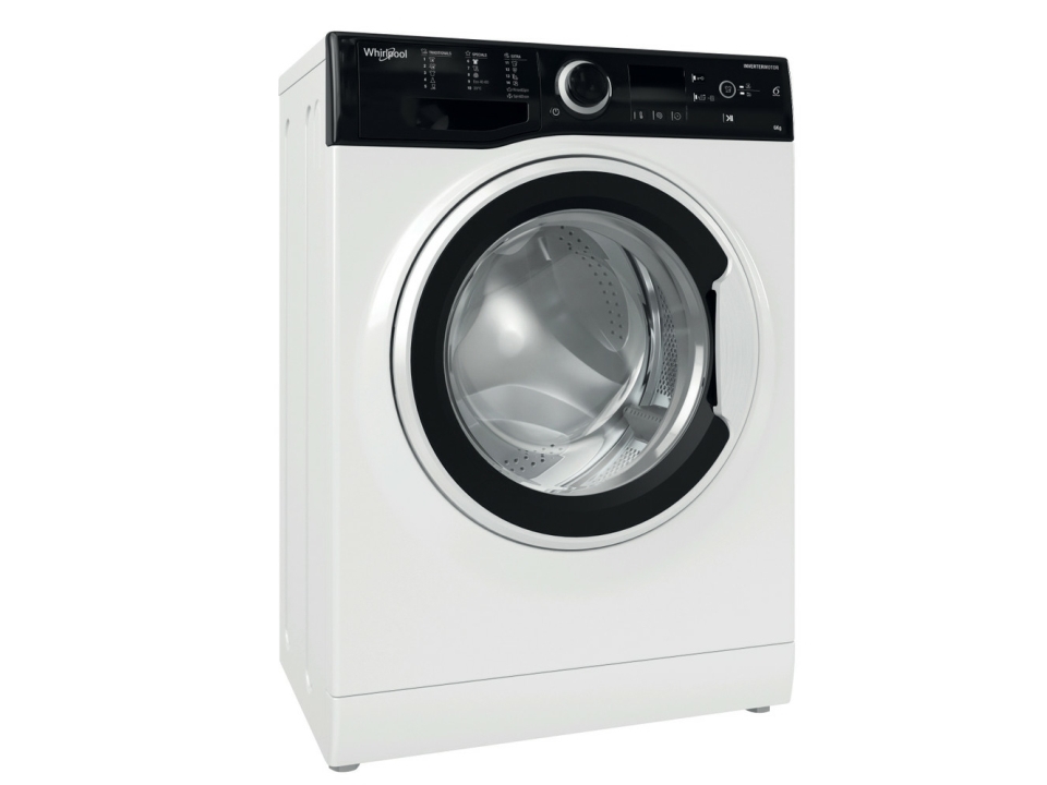 Whirlpool WRBSS 6249 S EU, Front-læsning, 6 kg, B, 80 dB, 1200 rpm, C