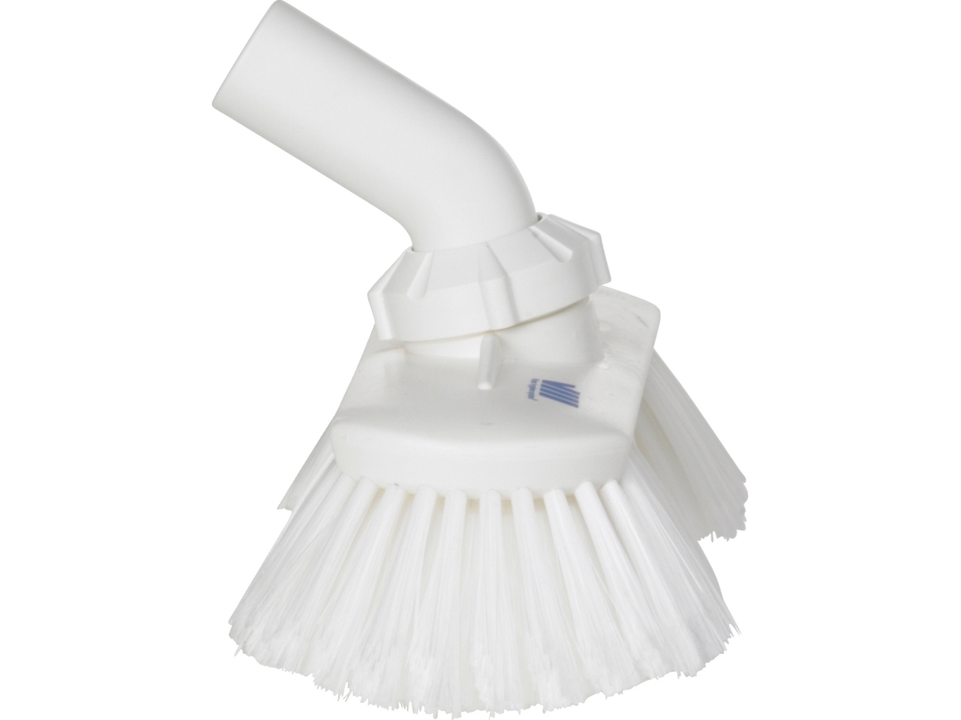 Tvättborste 240 mm mjuk med vattenutlopp vit,1 st | Rengöring - Rengöringsprodukter - Rengöringsmaskiner - Utrustning - Rengöringsutrustning | GameStuff