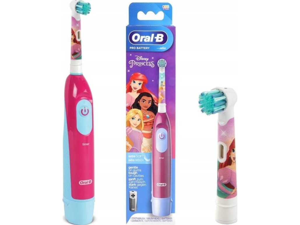 Billede af Oral-B Oral-B Stages Power Kids Elektrisk Tandbørste Prinsesser