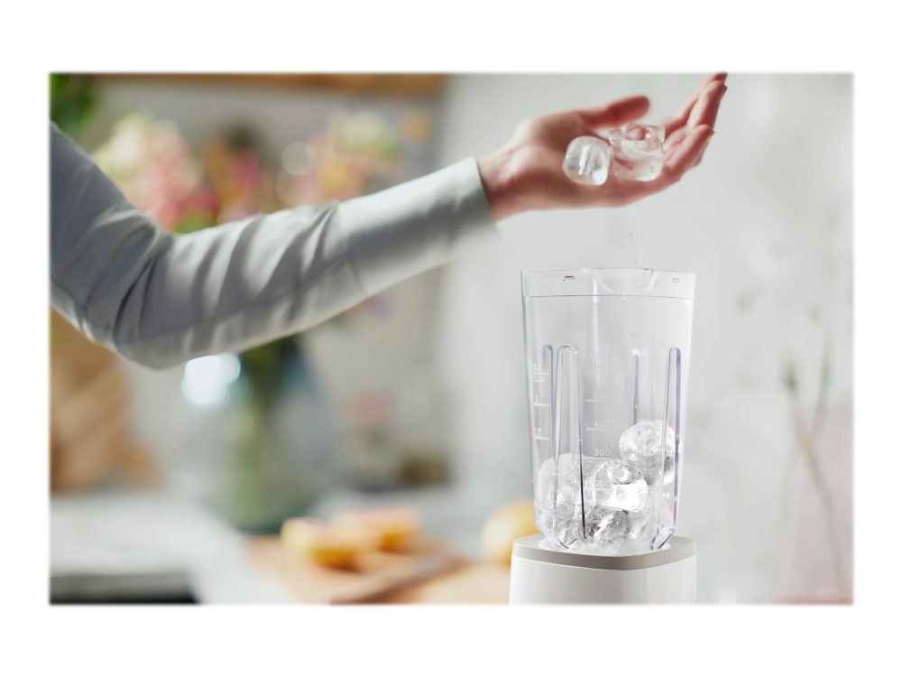 Philips Daily Collection HR2602 - Blender - 1 liter - 350 W - hvid stjerne