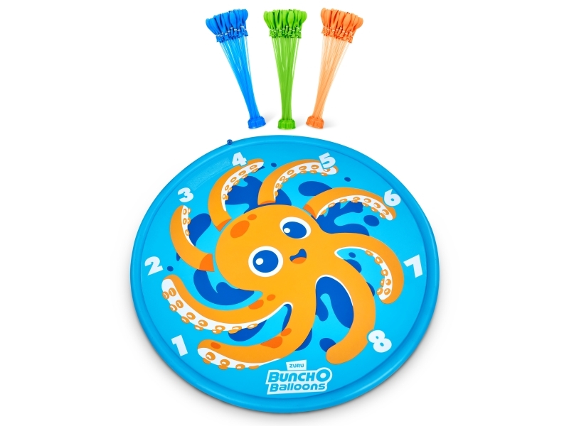 Zuru Bunch O Balloons Octopus Splash Pad Mit Über 100 Selbstversiegelnden Wasserballons Zum Schnellen Befüllen