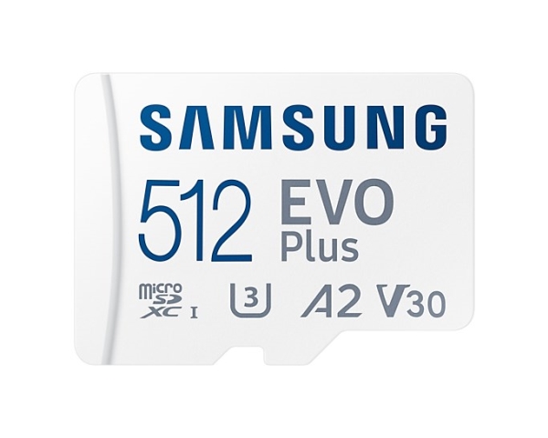 Samsung Evo Plus Microsd Minneskort 512 Gb Microsdxc Klass 10 Uhs I 130 Mb/s 130 Mb/s