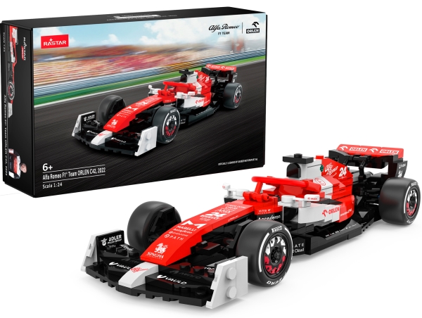 Alfa Romeo F1 Team Orlen C42 Byggeklodser Sæt Bil 1:24 (Fra 6 År)