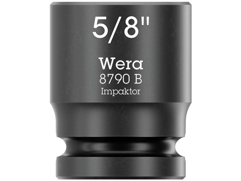 Wera 8790 B Impaktor 05005520001 Udvendig Sekskant Topnøgleindsats 5/8 1 Stk. 3/8