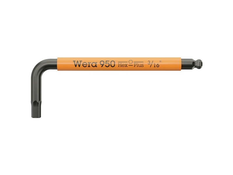 Wera 950 Spks Multicolour Vinkelskruetrækker 3/16 Tommer 1 Stk.