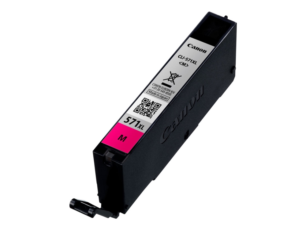 Canon Cli-571M Xl - 11 Ml - Højtydende - Magenta - Original - Blækbeholder - For Pixma Ts5051, Ts5053, Ts5055, Ts6050, Ts6051, Ts6052, Ts8051, Ts8052