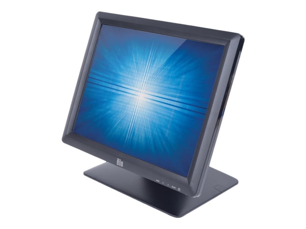 Elo Desktop Touchmonitors 1517L AccuTouch Zero-Bezel - LED-skærm - 15 - berøringsskærm - 1024 x 768 @ 75 Hz - 300 cd/m² - 800:1 - 23 ms - VGA - sort