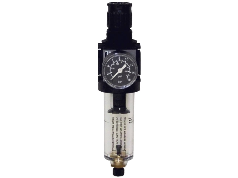 Oro paruošimo filtras su slėgio reguliatoriumi EWO Variobloc 1/4